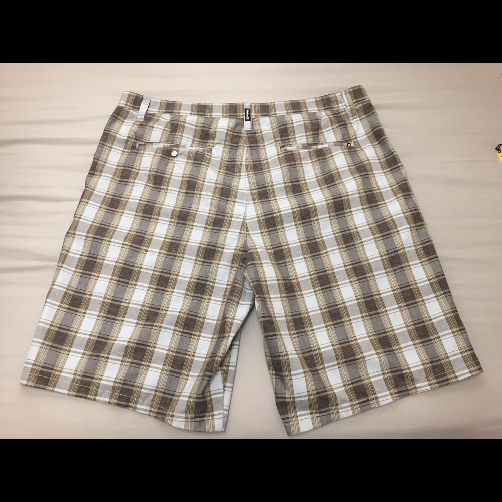Hurley Plaid Vintage Style Shorts